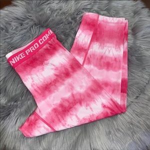 Nike tie dye leggings